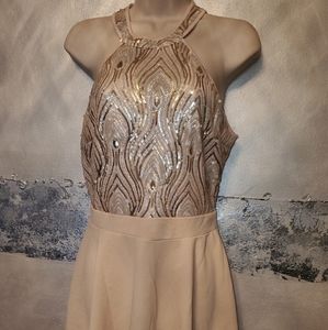 Sequin Mid length party dress